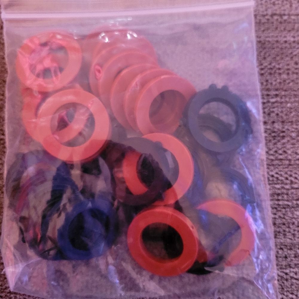 Garden Hose Washer Heavy Duty Rubber Washer Seals Fit All Standard 3/4 Inch Gard